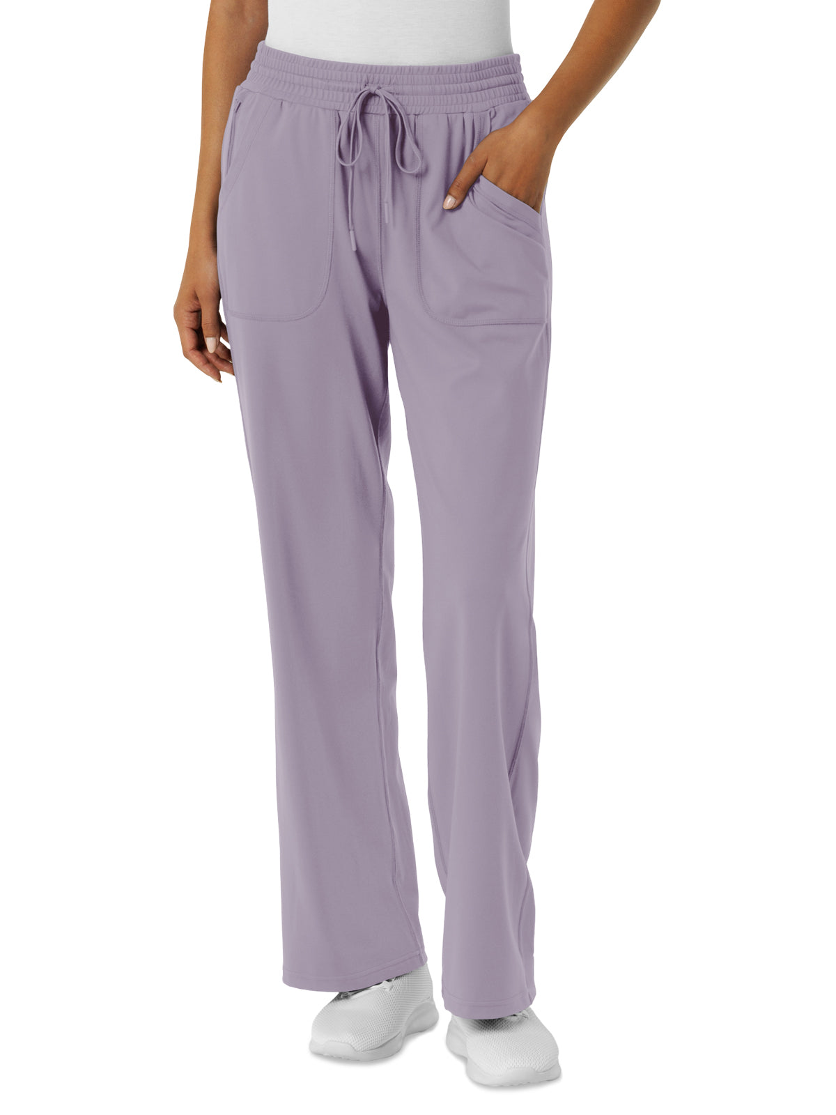 Women's  Five-Pocket Wide Leg Scrub Pant - 5559 - Wisteria