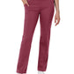 Women's Three-Pocket Straight Leg Scrub Legging - 5659 - Carnation