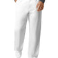 Unisex Four-Pocket Straight Leg Cargo Scrub Pant - 5680 - White