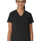 Women's Three-Pocket Flex-n-Reach V-Neck Top - 6132 - Black
