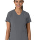 Women's Three-Pocket Flex-n-Reach V-Neck Top - 6132 - Pewter