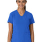 Women's Three-Pocket Flex-n-Reach V-Neck Top - 6132 - Royal