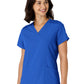 Women's Flex-n-Reach Side Panel V-Neck Top - 6145 - Royal