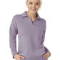 Women's Relaxed Pullover Polo - 6189 - Wisteria