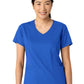 Women's 2-Pocket V-Neck Top - 6251 - Royal