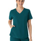 Women's Four-Pocket V-Neck Scrub Top - 6254 - Caribbean