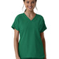Women's Three-Pocket Drop Shoulder Tunic Scrub Top - 6280 - Hunter