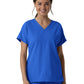 Women's Three-Pocket Drop Shoulder Tunic Scrub Top - 6280 - Royal