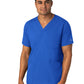 Men's Four-Pocket V-Neck Top - 6351 - Royal