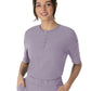 Women's Two-Pocket Tuck-In Henley Scrub Top - 6354 - Wisteria