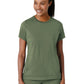 Women's Two-Pocket Flex-n-Reach Crew Neck Top - 6359 - Olive
