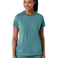 Women's Two-Pocket Flex-n-Reach Crew Neck Top - 6359 - Vintage Teal