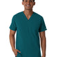 Men's Three-Pocket V-Neck Scrub Top - 6380 - Caribbean