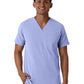 Men's Three-Pocket V-Neck Scrub Top - 6380 - Ceil Blue