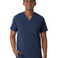 Men's Three-Pocket V-Neck Scrub Top - 6380 - Navy