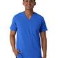 Men's Three-Pocket V-Neck Scrub Top - 6380 - Royal
