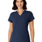 Women's Two-Pocket Flex-n-Reach V-Neck Top - 6432 - Navy