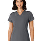 Women's Two-Pocket Flex-n-Reach V-Neck Top - 6432 - Pewter