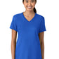 Women's Two-Pocket Flex-n-Reach V-Neck Top - 6522 - Royal