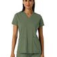 Women's Two-Pocket V-Neck Scrub Top - 6559 - Olive