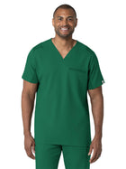 Men's Three-Pocket Utility V-Neck Top - 6622 - Hunter