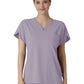 Women's Three-Pocket Y-Neck Dolman Top - 6634 - Wisteria