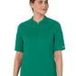 Women's Four-Pocket Half Sleeve Zip Scrub Top - 6659 - Bahama Breeze