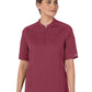 Women's Four-Pocket Half Sleeve Zip Scrub Top - 6659 - Carnation