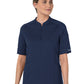 Women's Four-Pocket Half Sleeve Zip Scrub Top - 6659 - Navy