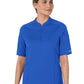 Women's Four-Pocket Half Sleeve Zip Scrub Top - 6659 - Royal