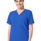Unisex One-Pocket V-Neck Scrub Top - 6680 - Royal