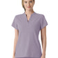 Women's Four-Pocket Mandarin Collar Top - 6734 - Wisteria