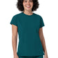 Women's Two-Pocket Cap Sleeve Crew Neck Scrub Top - 6780 - Caribbean