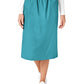 Women's Five-Pocket Pull On Cargo Skirt - 701 - Teal