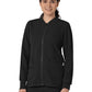 Women's Five-Pocket Zip-Front Jacket - 8122 - Black