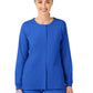 Women's Two-Pocket Crew Neck Jacket - 8155 - Royal