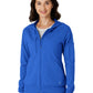 Knit Women’s Four-Pocket Zip Hoodie - 8159 - Royal