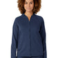 Women's Fleece Full Zip Jacket - 8209 - Navy