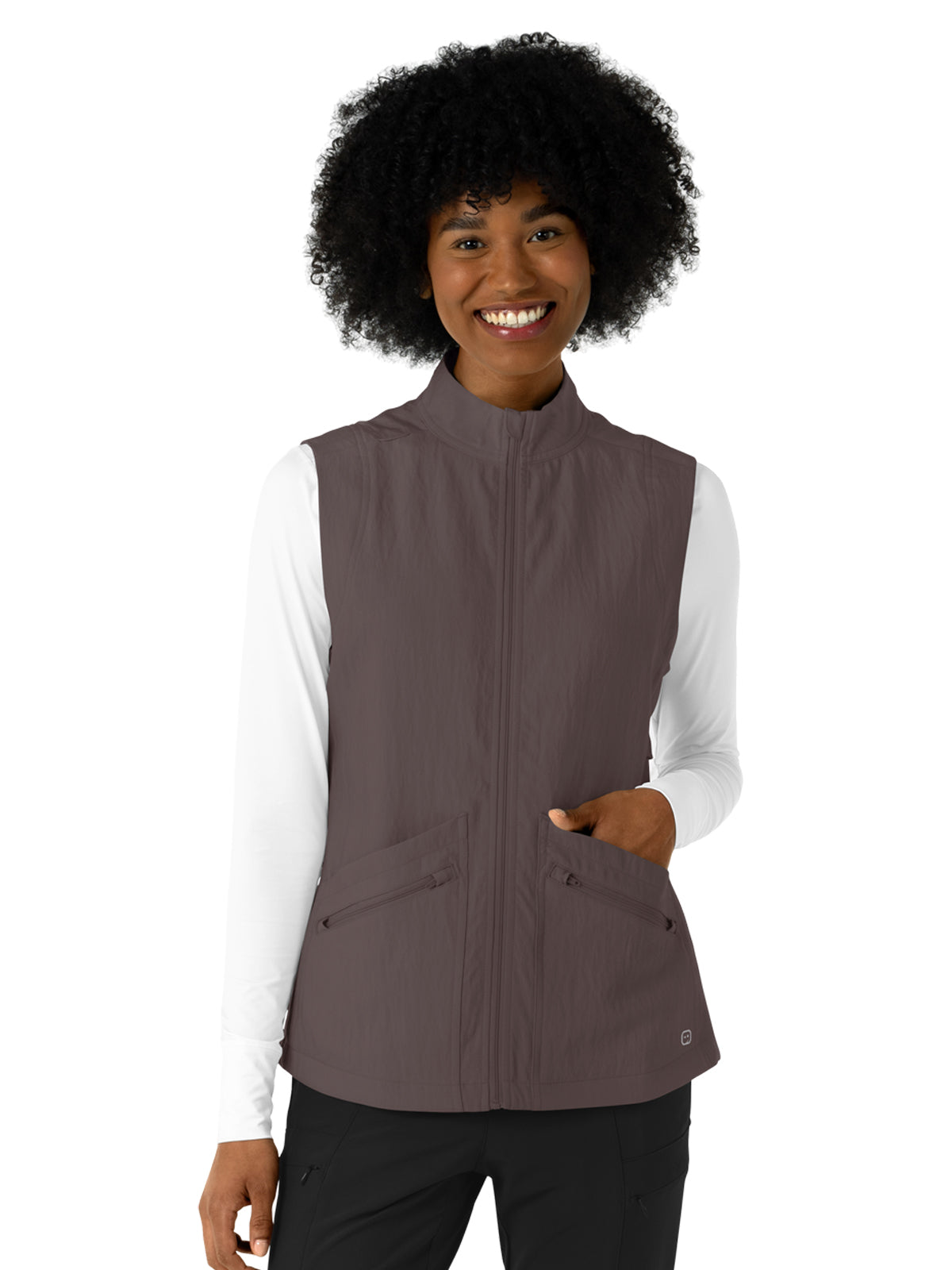 Women's Everything Everywhere Scrub Vest - 8214 - Graphite