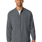 Men's Three-Pocket Zip-Front Warm-Up Jacket - 8355 - Pewter