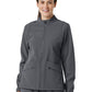 Women's Four-Pocket Soft Shell Scrub Jacket - 8509 - Pewter