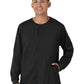 Men’s Two-Pocket Warm-Up Scrub Jacket - 8651 - Black