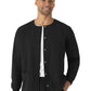 Unisex Two-Pocket Warm-Up Scrub Jacket - 8680 - Black