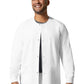 Unisex Two-Pocket Warm-Up Scrub Jacket - 8680 - White
