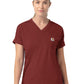Women's Five-Pocket V-Neck Scrub Top - C13190 - Amber Terrain