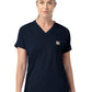 Women's Five-Pocket V-Neck Scrub Top - C13190 - Navy