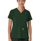 Women's Three-Pocket Flex Panel V-Neck Top - C13210 - Douglas Fir