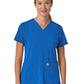 Women's Three-Pocket Flex Panel V-Neck Top - C13210 - Royal