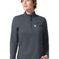 Women's Three-Pocket Long Sleeve Quarter Zip Scrub Top - C13390 - Approaching Storm
