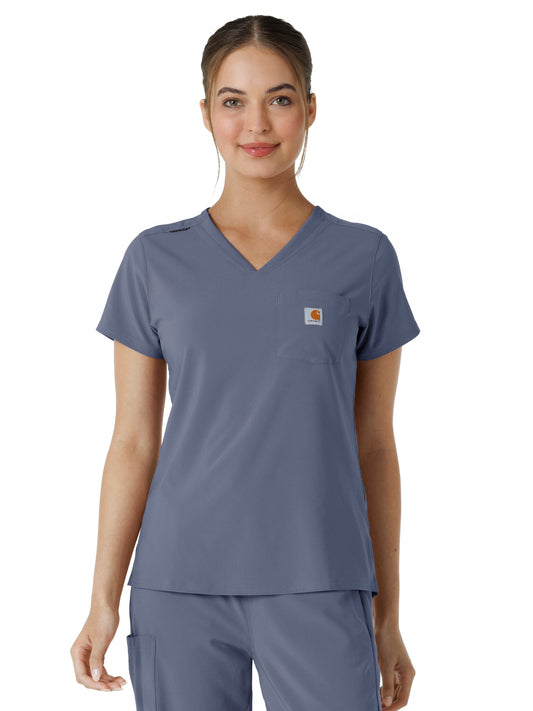 Women's One-Pocket Tuck-In Top - C13410 - Approaching Storm